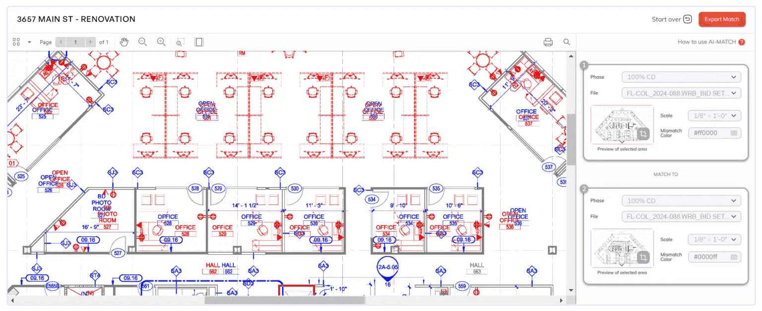 AI-MATCH Full Set-to-Set Comparison
