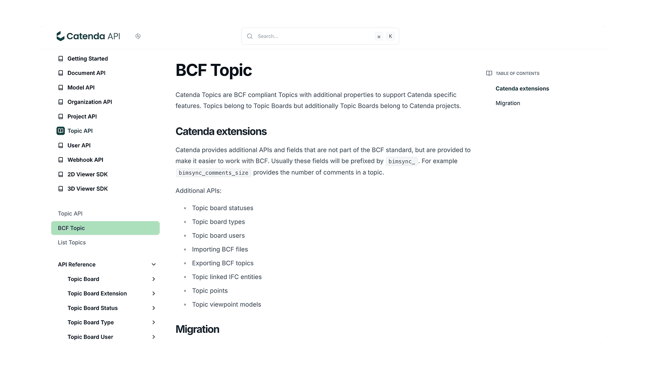 Native IFC and BCF Support