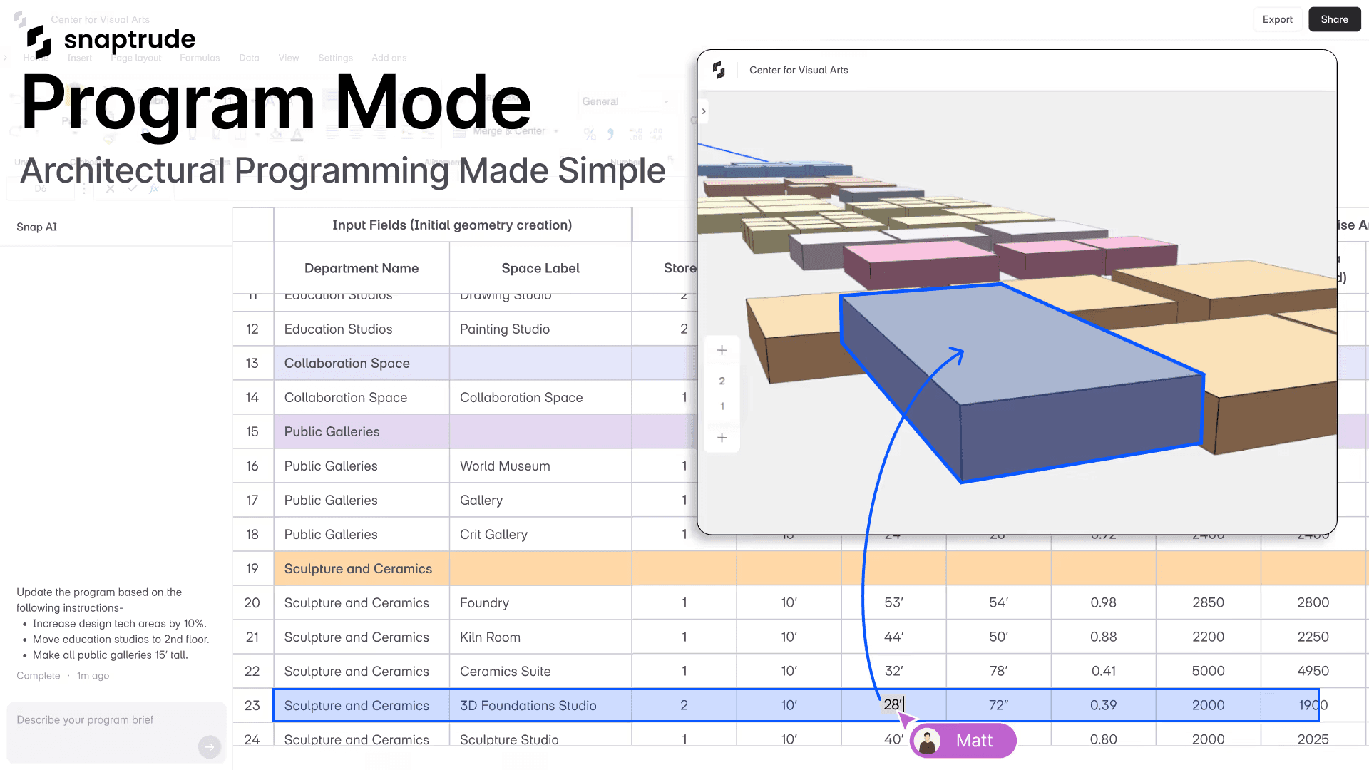AI-Powered Concept Design Platform