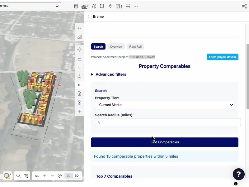 Integrated Drawing-to-Proforma Calculation Engine