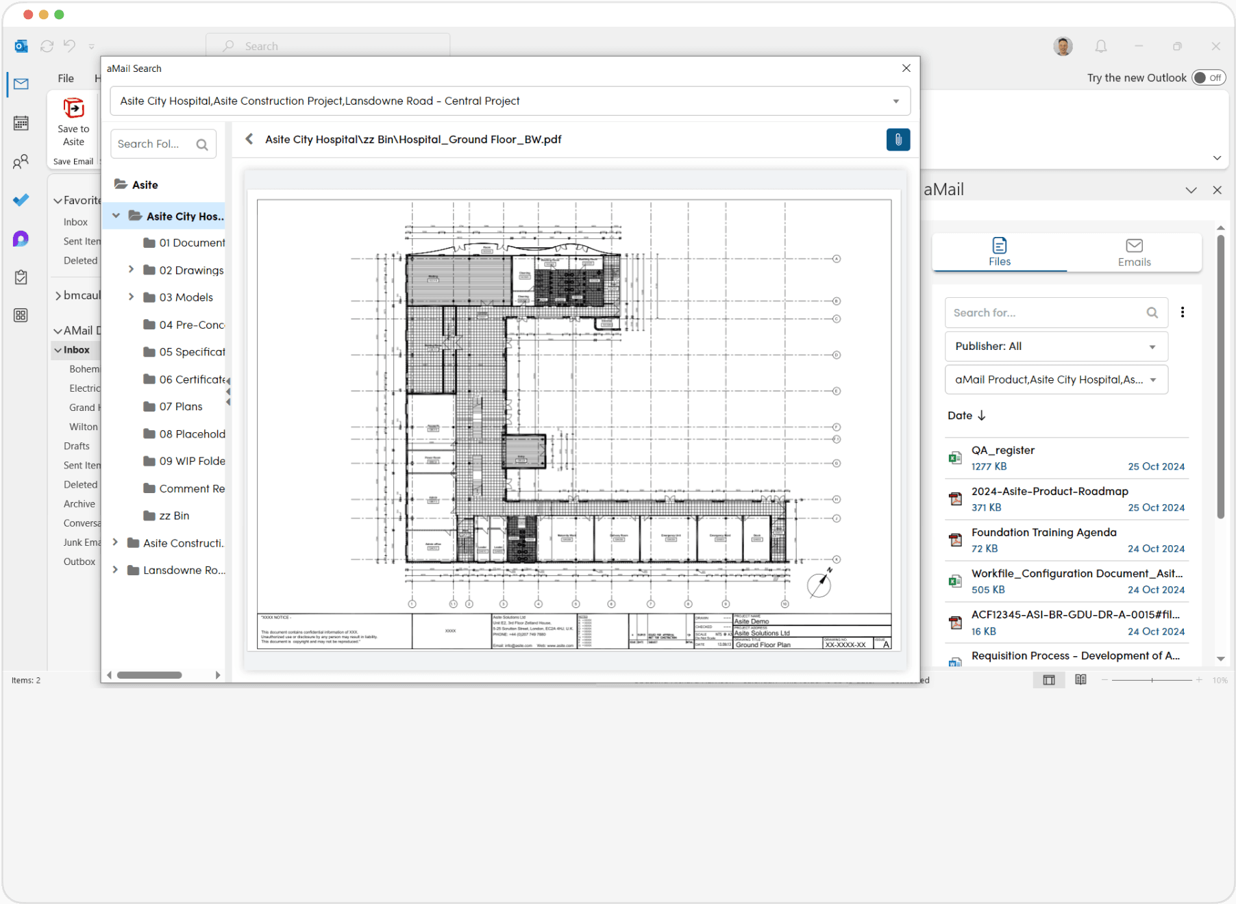 Inbox-to-CDE Email Synchronization